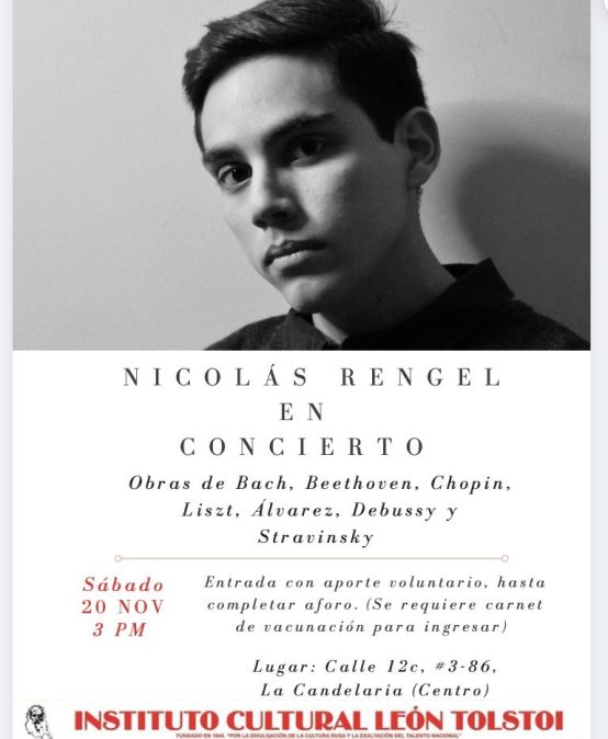 Nicolás Rengel en concierto