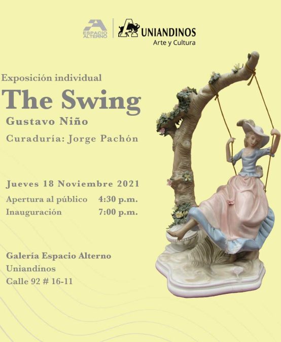 Exposición: The Swing | Gustavo Niño en Galería Espacio Alterno