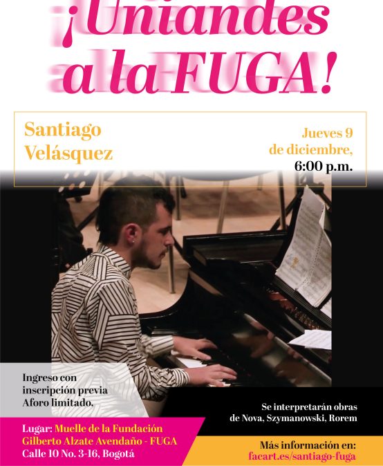 Uniandes a la FUGA! Santiago Velásquez