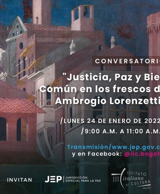 Conversartorio: Justicia, paz y bien común en los frescos de Ambrogio Lorenzetti