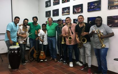 Nuestro profesor Óscar Acevedo se presentó en la inauguración del Festival Voces del Jazz 2021 en Cartagena