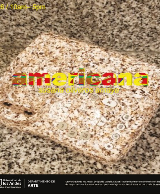 americana | Exposición de Susana Oliveros Amaya en la Sala de Proyectos