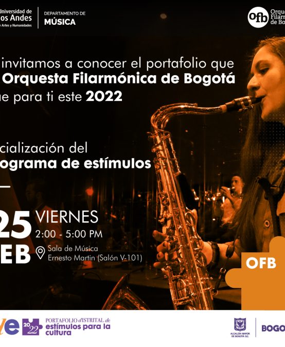 Socialización de la Orquesta Filarmónica de Bogotá – Convocatorias 2022