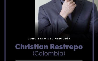 Concierto del Mediodía | Mes del piano latinoamericano. Christian Restrepo (Colombia)