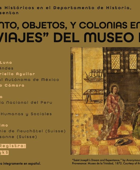Talleres y Debates: «Sobre Talento, Objetos, y Colonias en la Exposición ‘Tornaviaje’ del Museo del Prado»