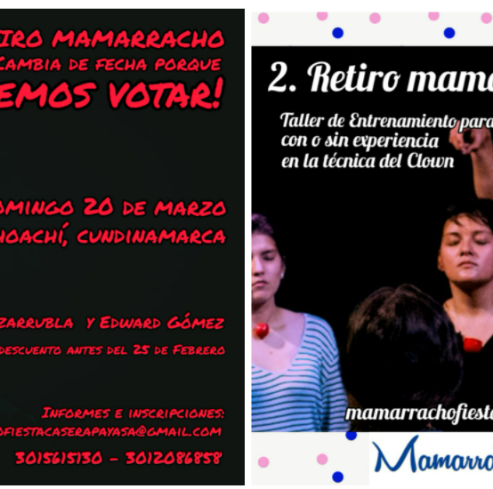 Segundo retiro Mamarracho. Taller de Clown