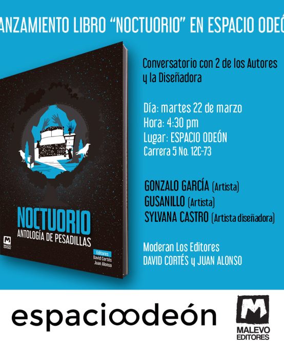 Lanzamiento del libro Noctuorio en Odeón