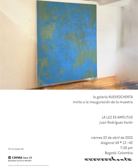 La luz es amplitud | Una exposición de Juan Rodríguez Varón en Nueveochenta