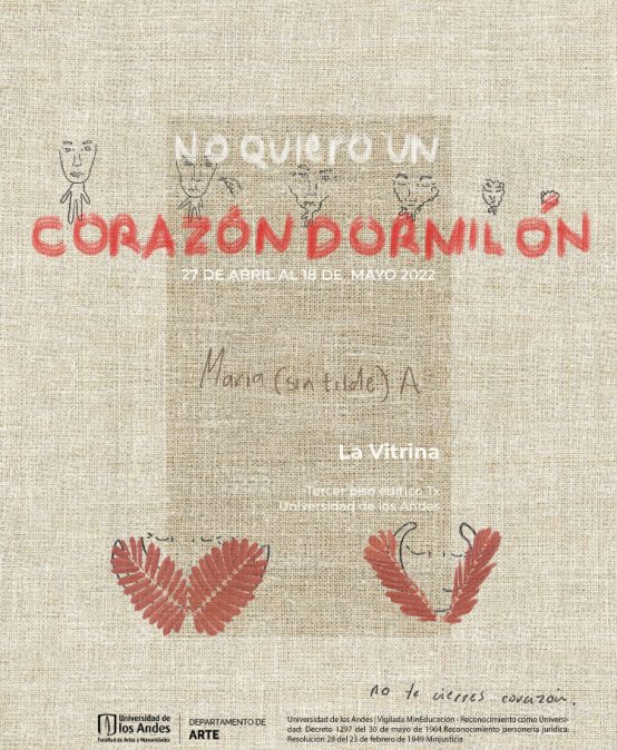 No quiero un corazón dormilón | Maria Carolina Ardila en La Vitrina