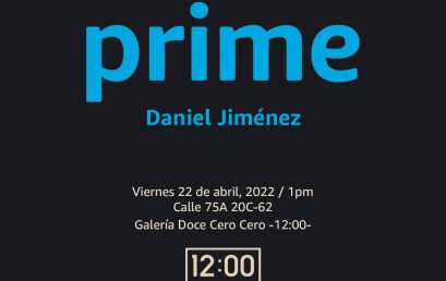 prime. Daniel Jiménez en galería Doce Cero Cero – 12:00