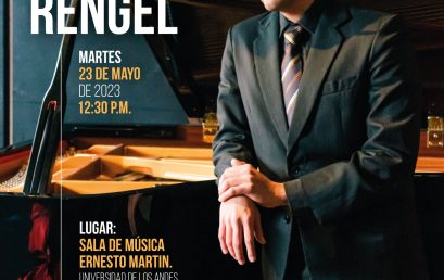 Recital de piano: Nicolás Rengel – Obras de Mozart, Chopin, Liszt y Schubert