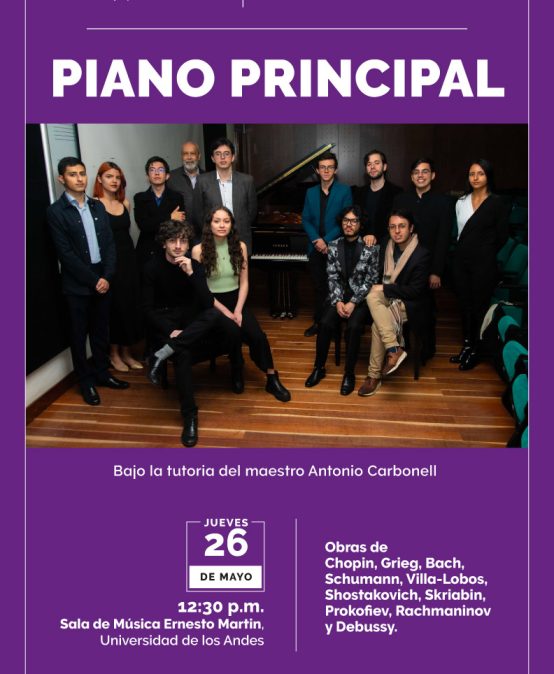 Concierto del Mediodía | Estudiantes Piano Principal | Evento Presencial |