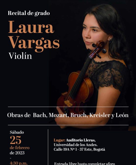 Recital de mitad de carrera: Laura Vargas (violín)