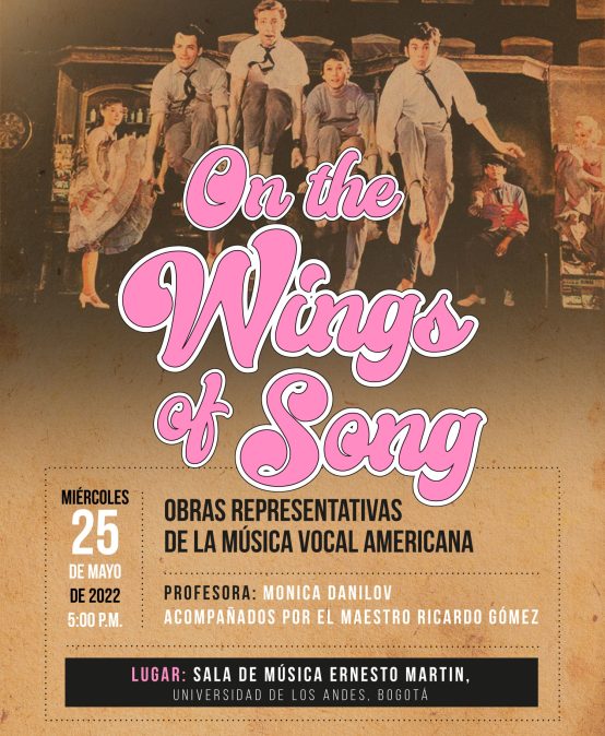 ‘On the Wings of Song’: recital de los alumnos de la clase ‘Literatura Vocal’