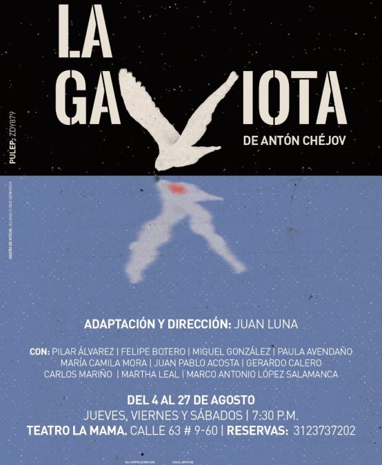 La Gaviota de Antón Chéjov – Adaptación y dirección de Juan Luna