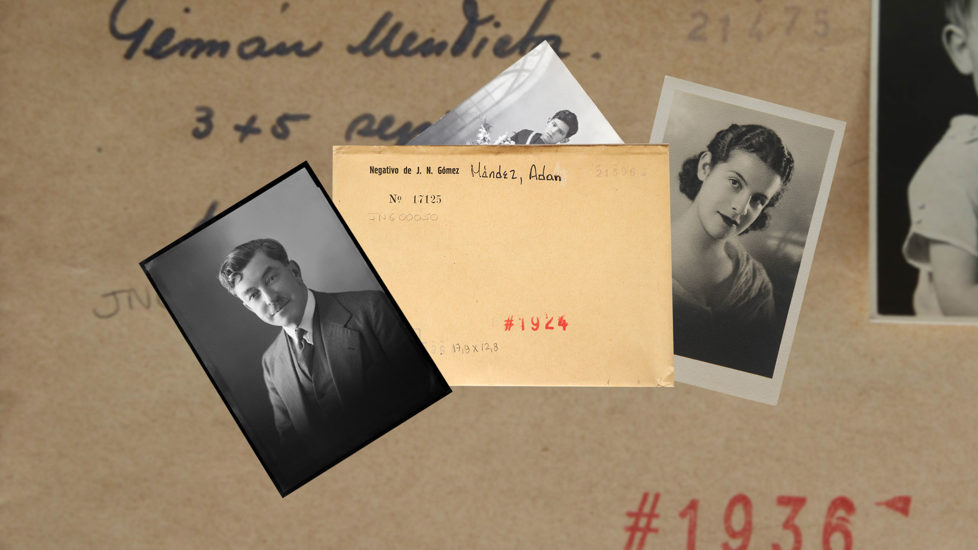Documenta la cultura material y las técnicas del retrato de inicios del siglo XX