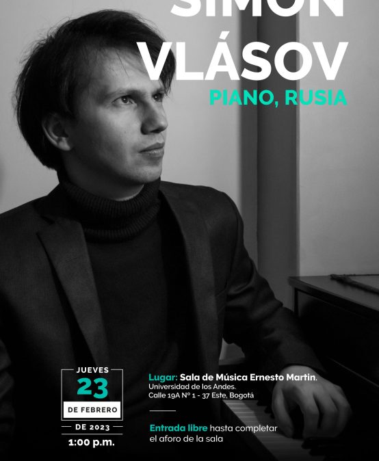 Concierto del mediodía: Simón Vlásov (piano)