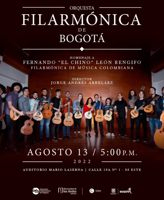 Homenaje a Luis Fernando ‘El Chino’ León Rengifo con la Filarmónica de Música Colombiana