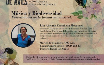 Música y Biodiversidad: posibilidades en la formación musical