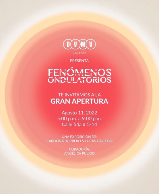 Fenómenos ondulatorios en DAMA galería