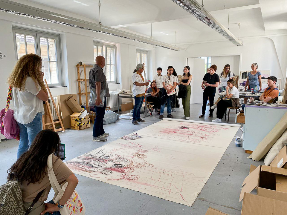 Viaje de estudios – Semillero de arte en espacio público y memoria colectiva Colombia – Alemania