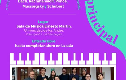 Concierto de los estudiantes de piano principal