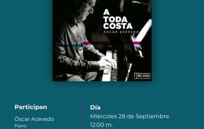 Presentación del disco: ‘A toda costa’ del maestro Óscar Acevedo