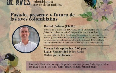 Charla: Pasado, presente y futuro de las aves colombianas