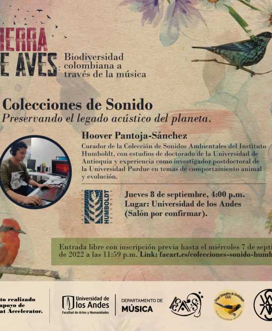 Charla – Colecciones de Sonido: Preservando el legado acústico del planeta