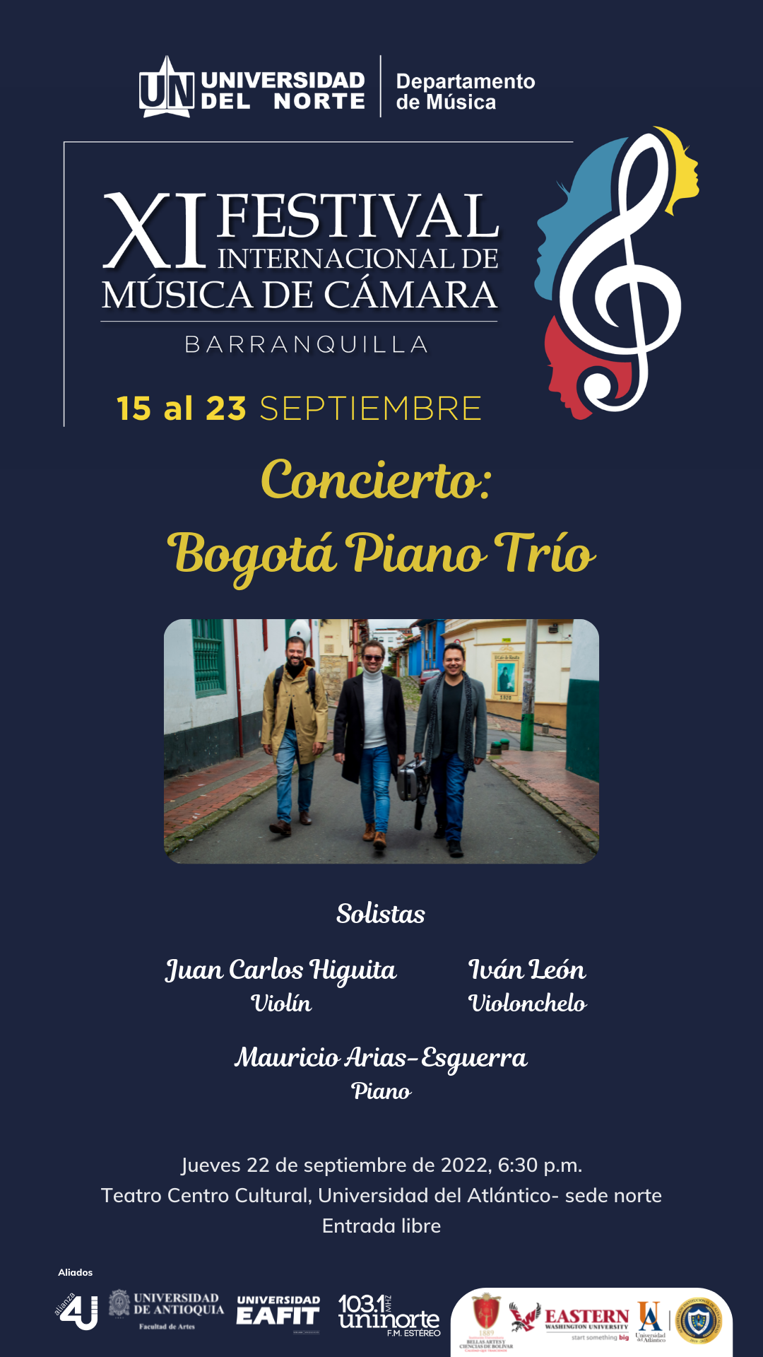 FIMCB Concierto Bogota Piano Trio
