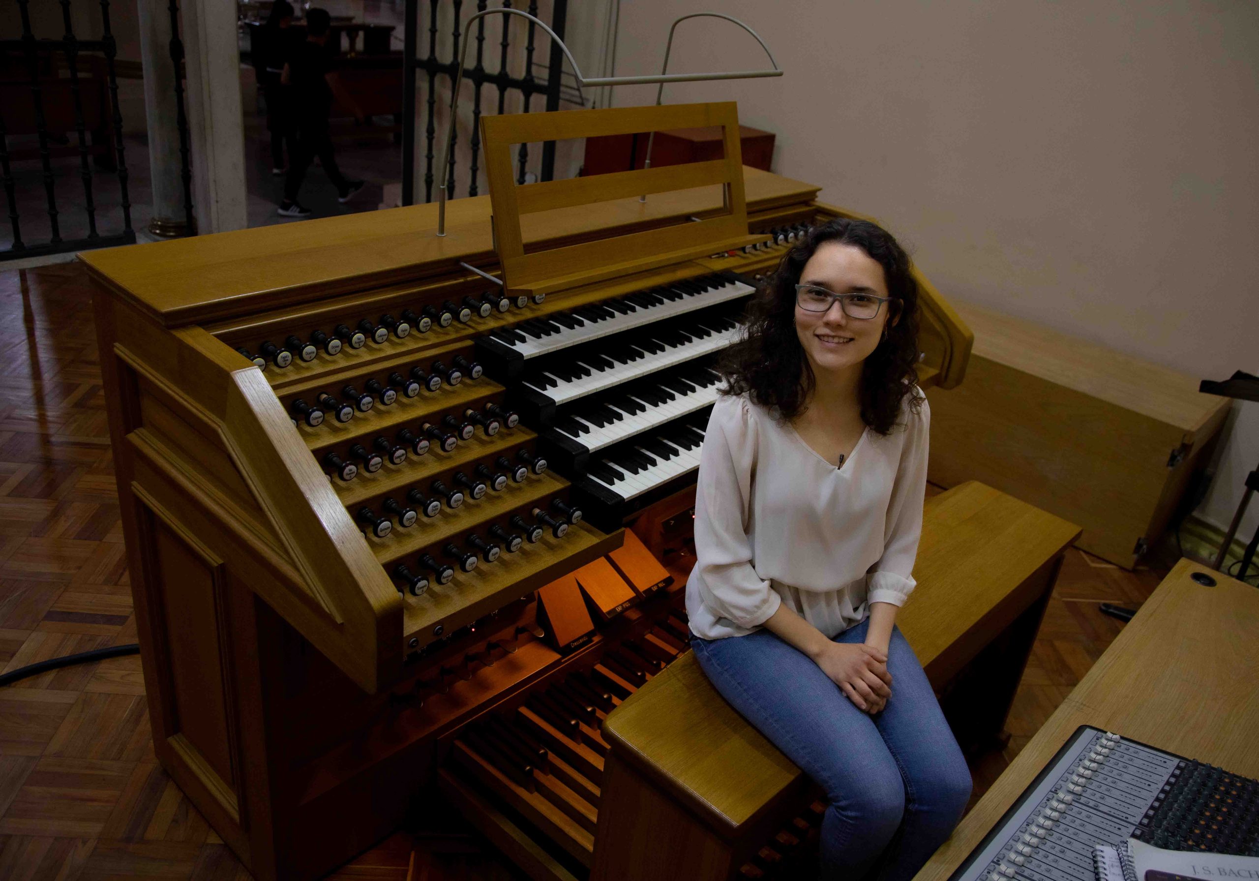 Karol Muñoz: organista de la Catedral Primada de Bogotá