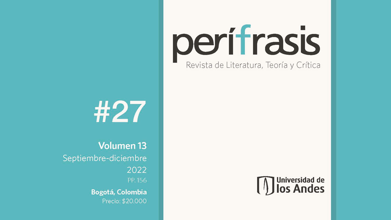 Publicación periódica indexada del Departamento de Humanidades y Literatura