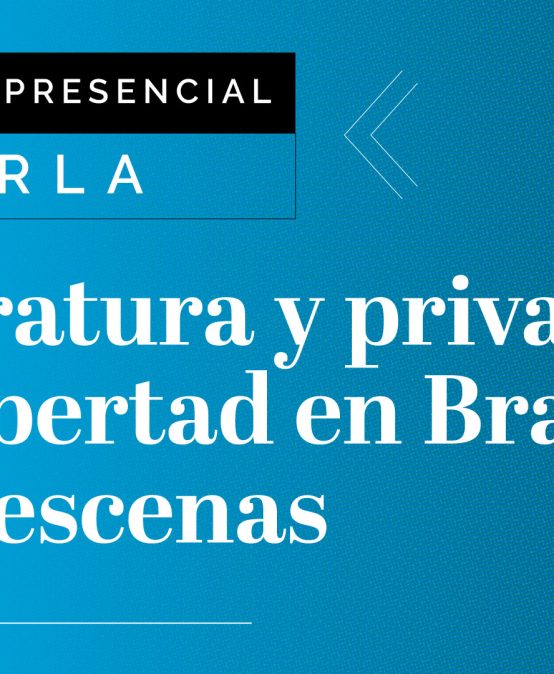Charla Literatura y privación de libertad en Brasil: tres escenas