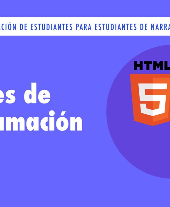 Taller de profundización en HTML5 y CSS3 para estudiantes de Narrativas Digitales