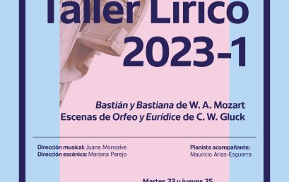 Taller Lírico 2023-1