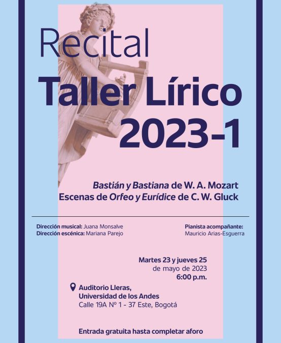 Taller Lírico 2023-1