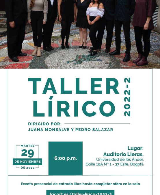 Taller Lírico 2022-2
