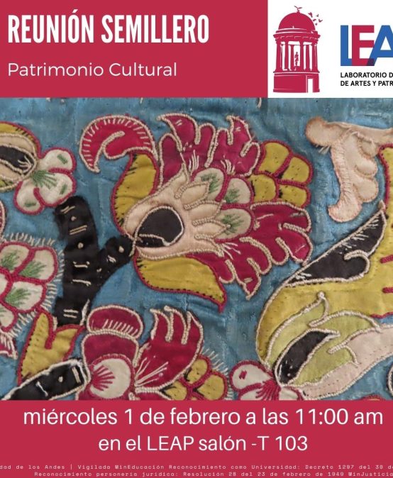 Reunión del semillero de Patrimonio Cultural