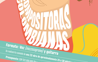 Convocatoria: compositoras colombianas