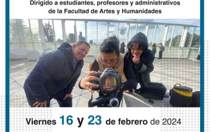 Taller de manejo de cámaras (2024-1)