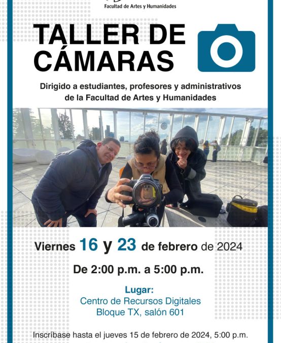 Taller de manejo de cámaras (2024-1)