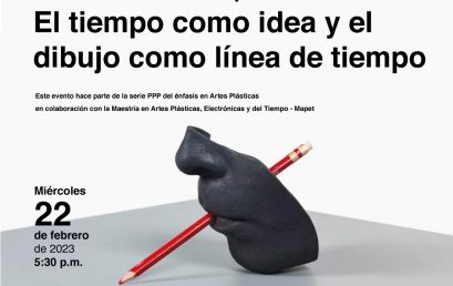 Charla: El tiempo como idea y el dibujo como línea de tiempo – Mateo López