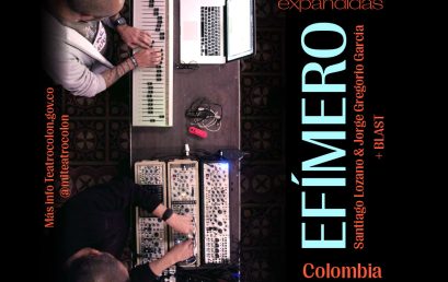 Efímero + BLAST en la inauguración del Centro Nacional de las Artes
