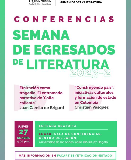 Semana de egresados de Literatura 2023-2