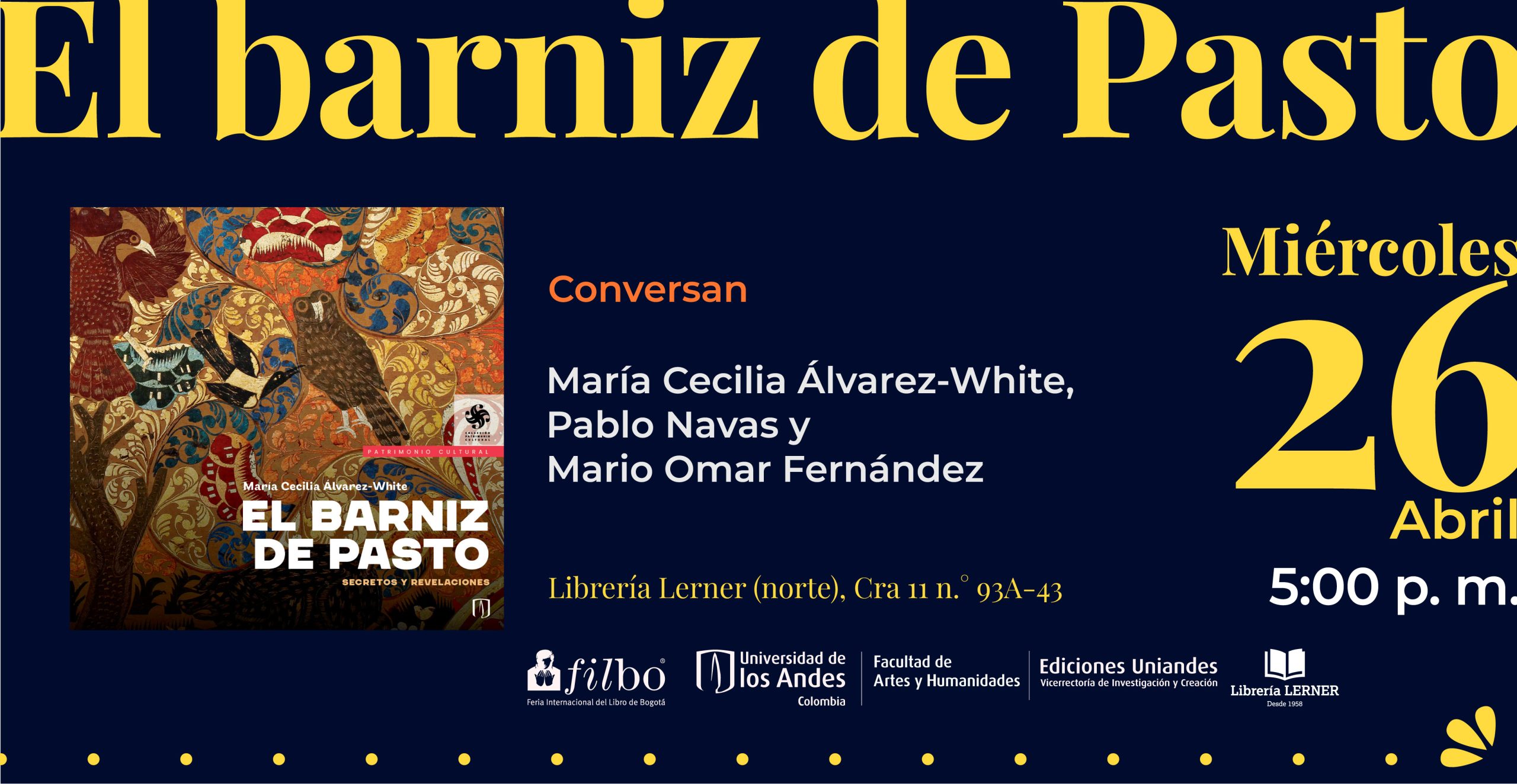 El barniz de Pasto conversatorio