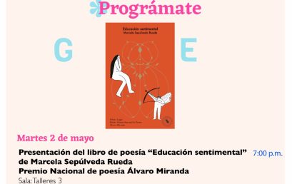 Presentación del libro de poesía Educación sentimental