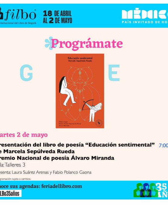 Presentación del libro de poesía Educación sentimental