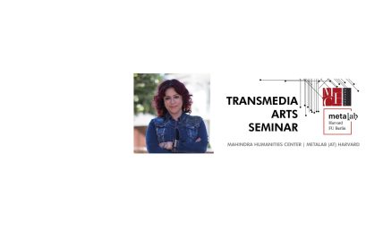 The inverted theatre: transmedia is/as hybrid – Conferencia de Carmen Gil en Mahindra Center, Harvard