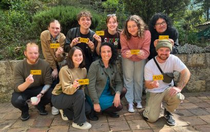 Visita de estudiantes de Nueva Zelanda a Uniandes en el programa Teatro y cambio climático