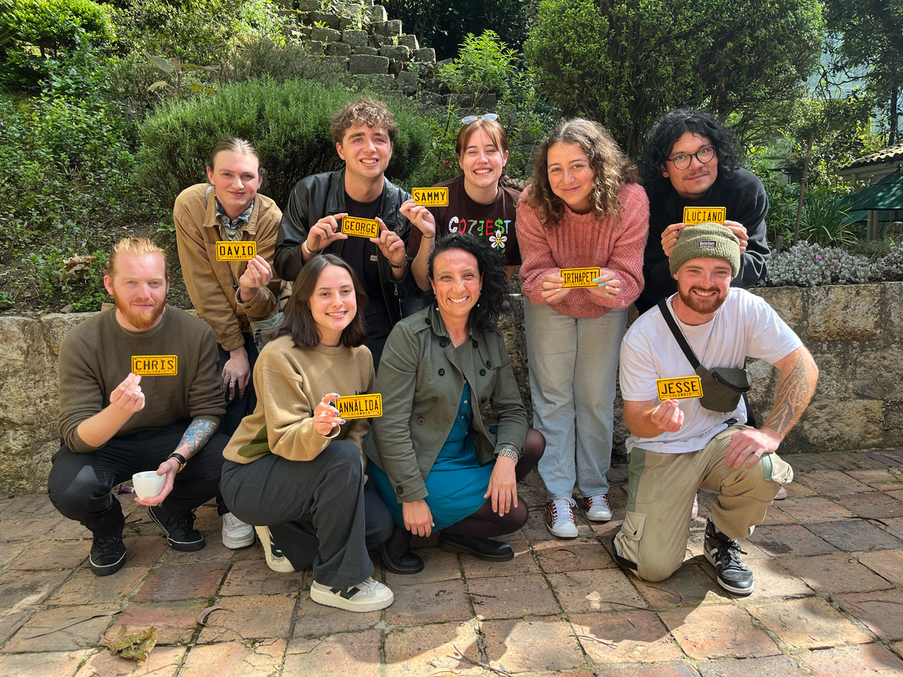 Los estudiantes de Massey University trabajaron con el grupo bogotano La Esquina Redonda